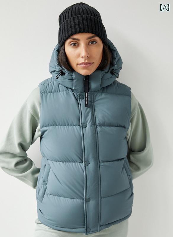 楽天市場】レディース ダウン ベスト 2024冬 aritzia 厚手 防水 TNA