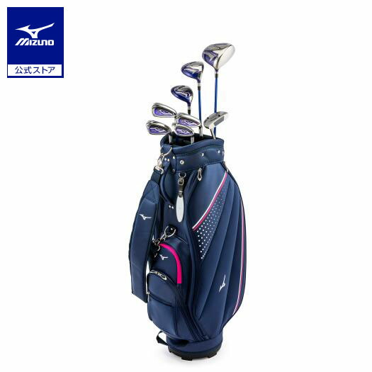 楽天市場】ミズノ公式 EFIL-8 レディースゴルフクラブ8本セット