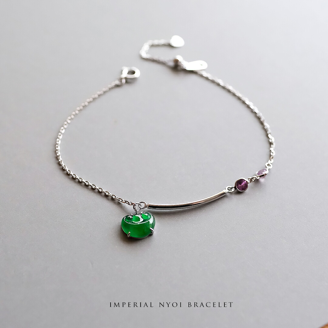 楽天市場】ジョイテック 翡翠 ブレスレットの通販