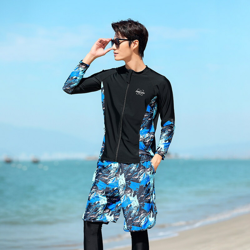 楽天市場】ラッシュガード ペア カップル 長袖 ペアルック 水着