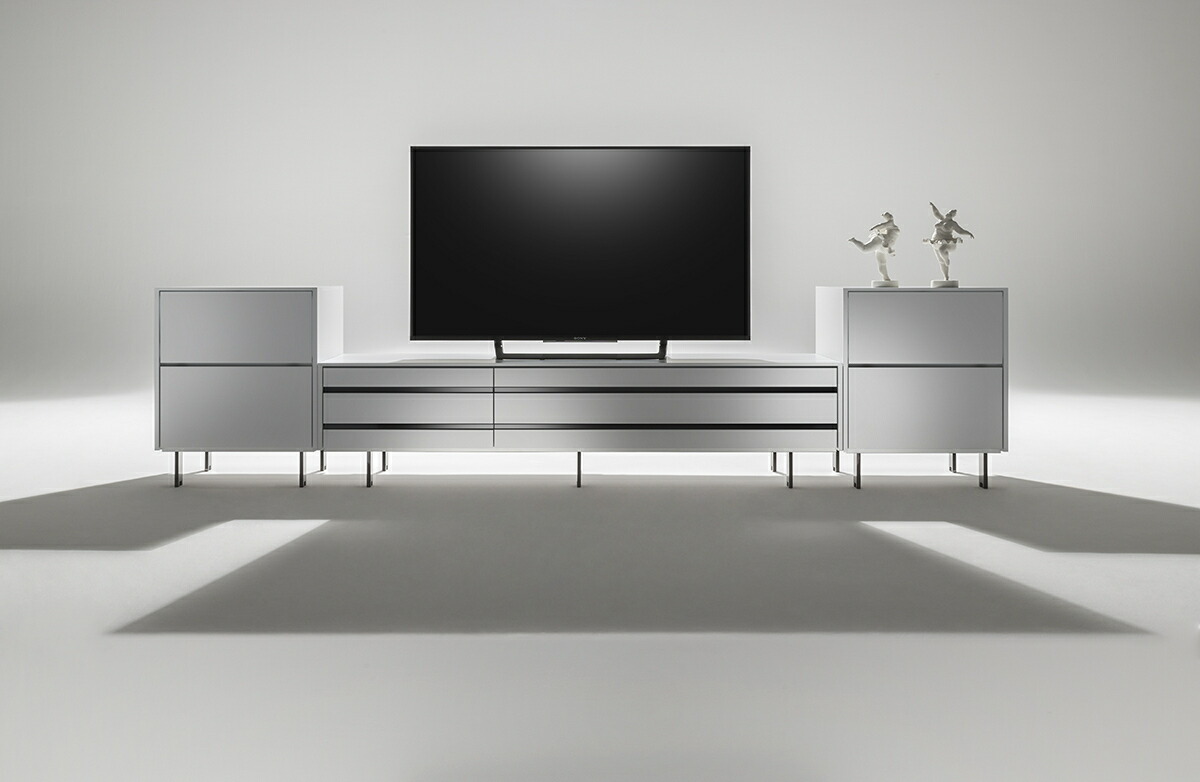 楽天市場】トッティー テレビボード モダン家具 テレビ台 白い家具