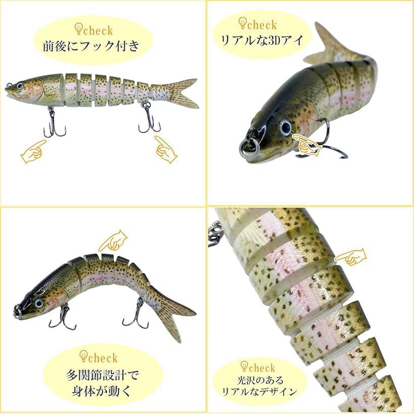 楽天市場】ビッグベイト リップレス ルアー スイムベイト ジグ バス