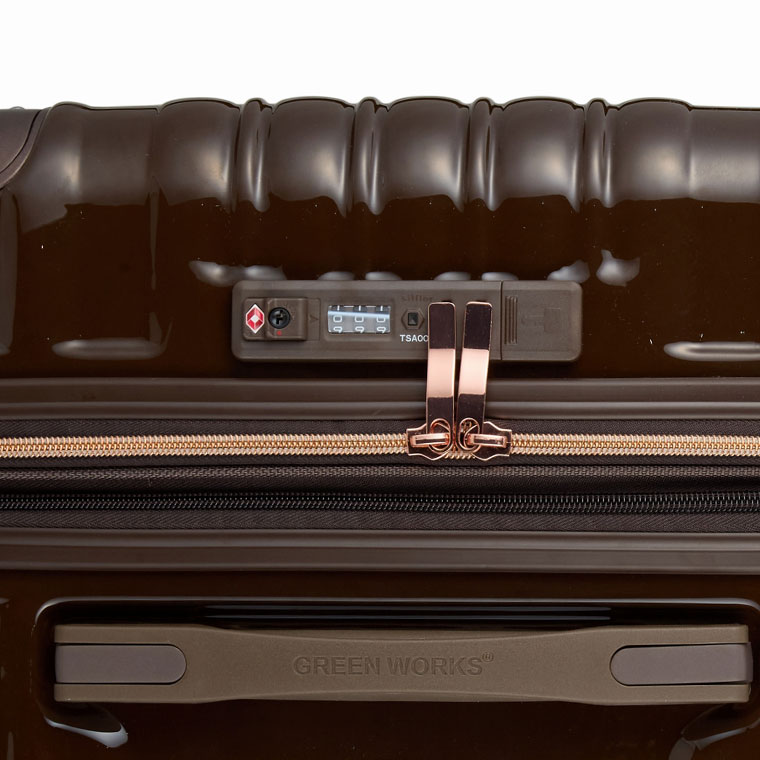 楽天市場】スーツケース Mサイズ 52L 拡張 ファスナー キャリーバッグ