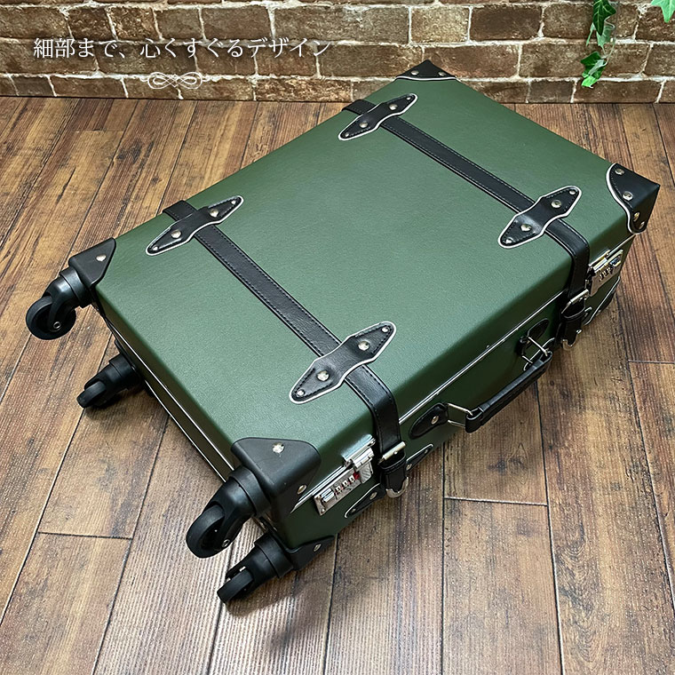 楽天市場】トランクキャリーバッグ44cm SSサイズ 1〜3泊用かわいい