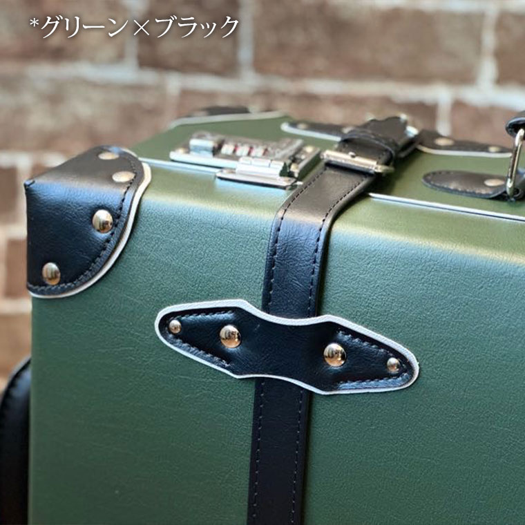 楽天市場】トランクキャリーバッグ44cm SSサイズ 1〜3泊用かわいい