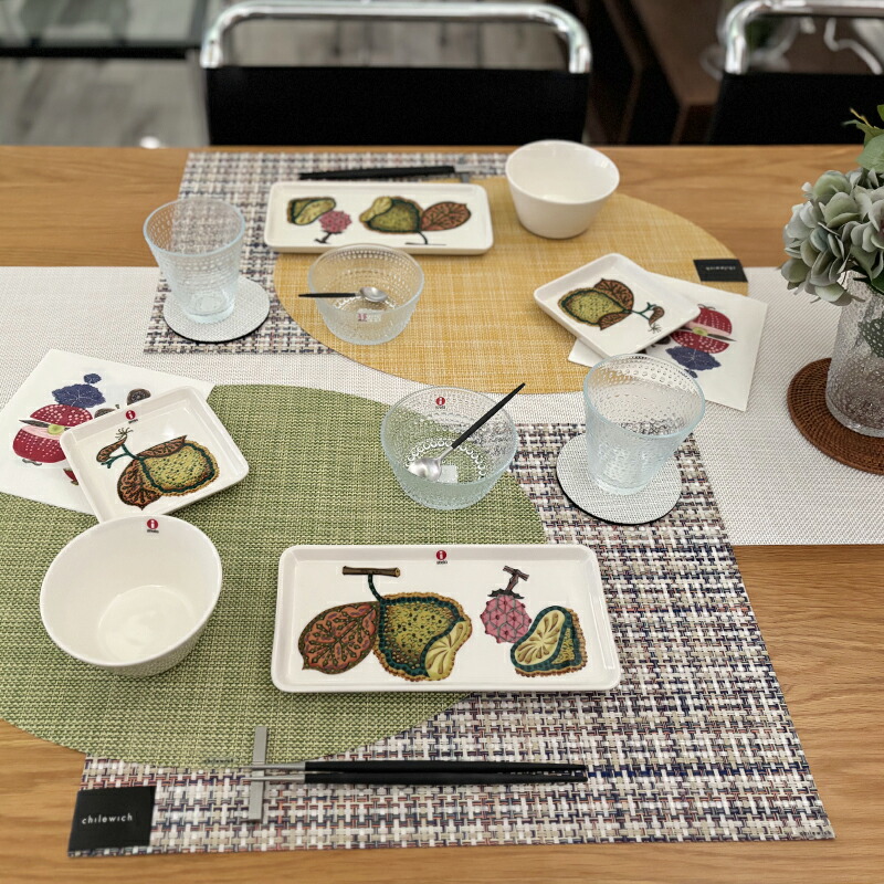 楽天市場】イッタラ iittala taika Sato タイカ サトスクエア プレート