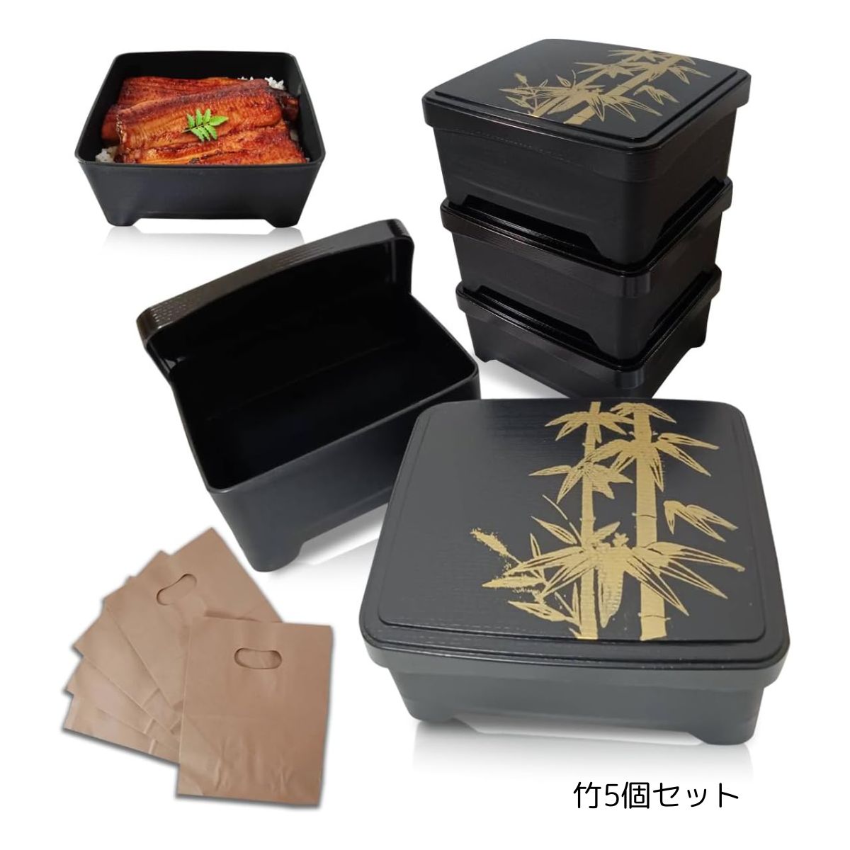 楽天市場】鰻重箱 重箱 うな重 食洗器対応 肉重 天重 ウナギ屋さん気分