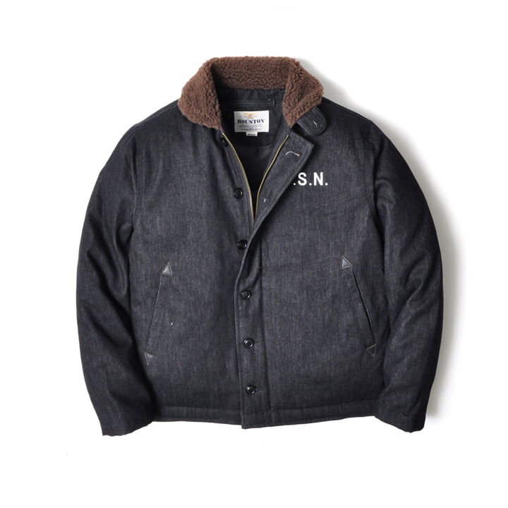 楽天市場】N-1 デニムダウンジャケット メンズ インディゴ/デニム