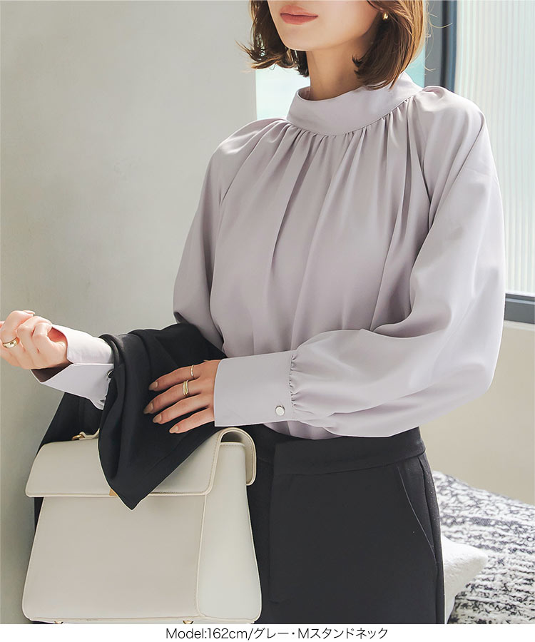 楽天市場】ブラウス [C6409] レディース トップス シャツ オフィス