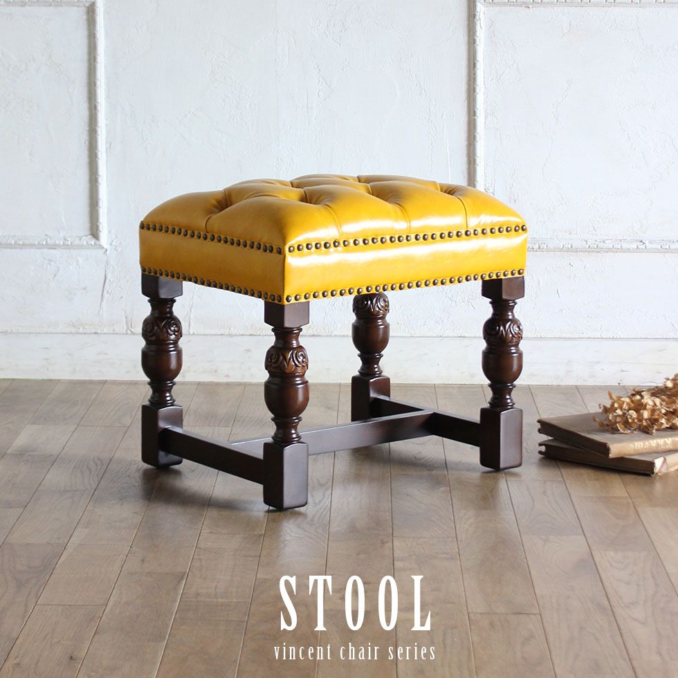 楽天市場】ヴィンセント オットマン スツール アンティーク 風 家具