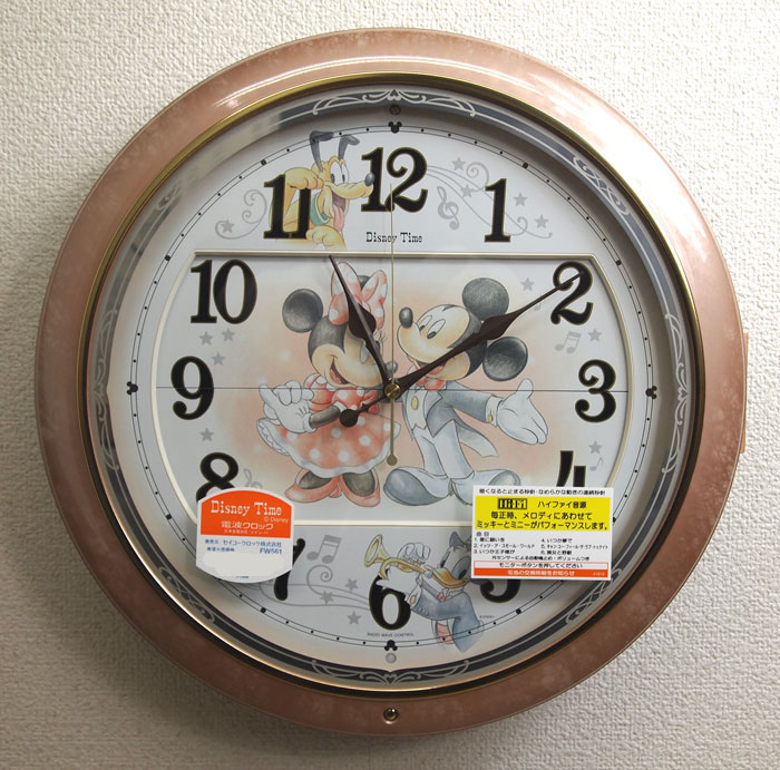 楽天市場】【動画あり】セイコー ディズニータイム からくり時計