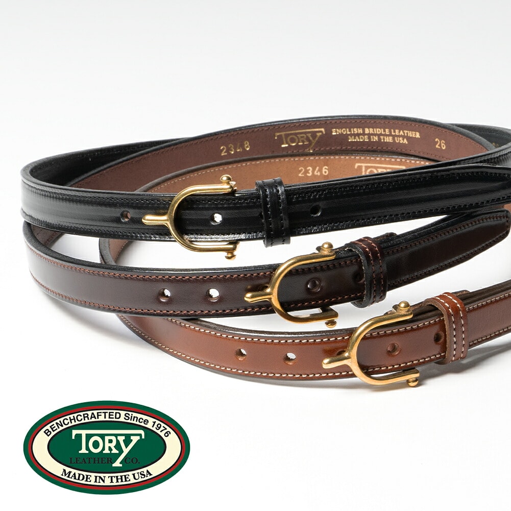 楽天市場】TORY LEATHER(トリーレザー)/3/4 Spur Buckle Belt(3/4