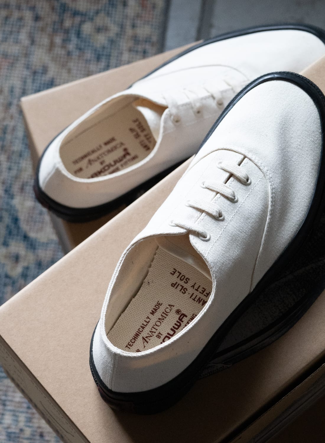 楽天市場】【19%OFFクーポン対象】WAKOUWA(ワクワ)/DECK SHOES LOW BLK