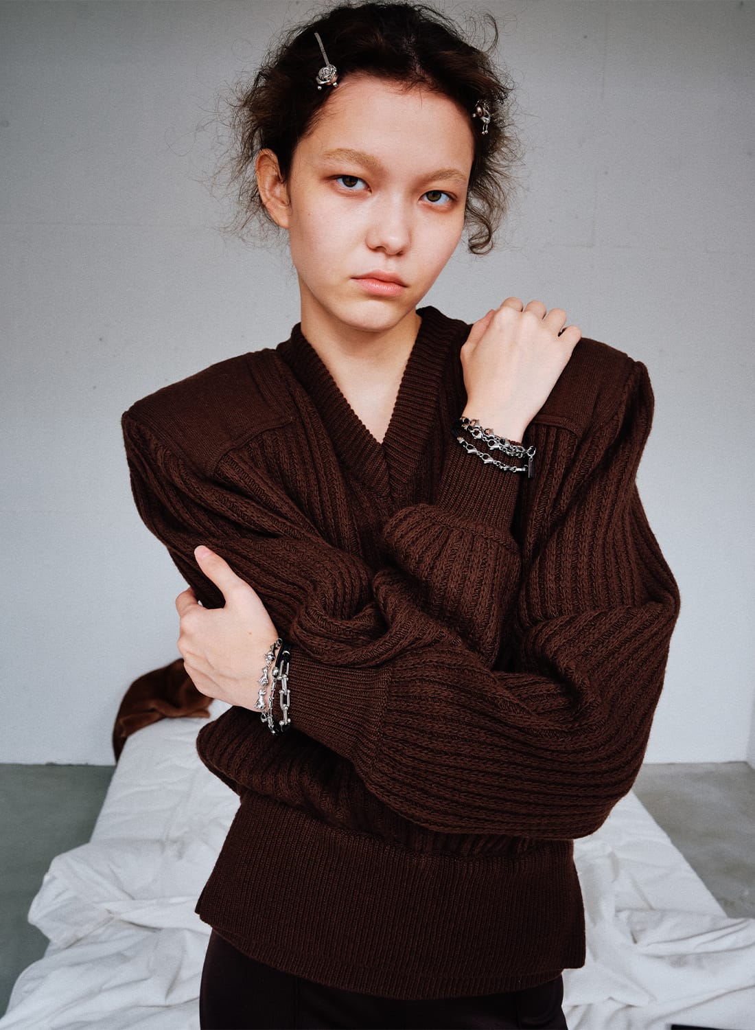 楽天市場】heyep(ヘイップ)/Link Chain Hair Ties - 3 Piece Set