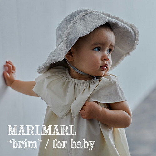 楽天市場】【全3色/ベビー】MARLMARL マールマール：ハット brim
