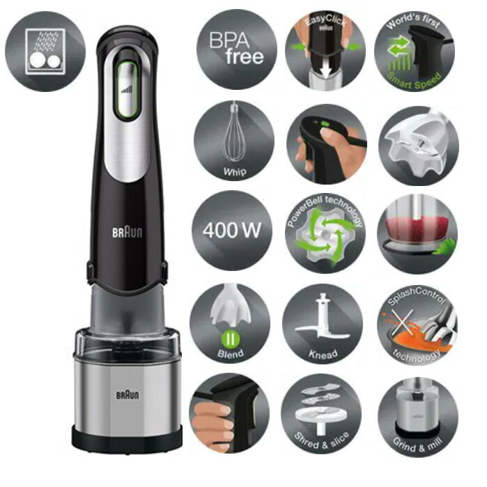 楽天市場】BRAUN ブラウン マルチクイック 7 ハンドブレンダー【MQ778
