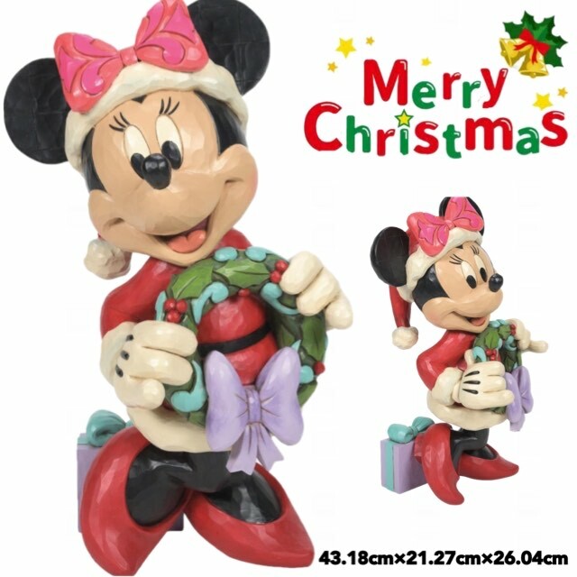 楽天市場】ジム ショア ディズニー サンタの置物 ミニーマウスDisney