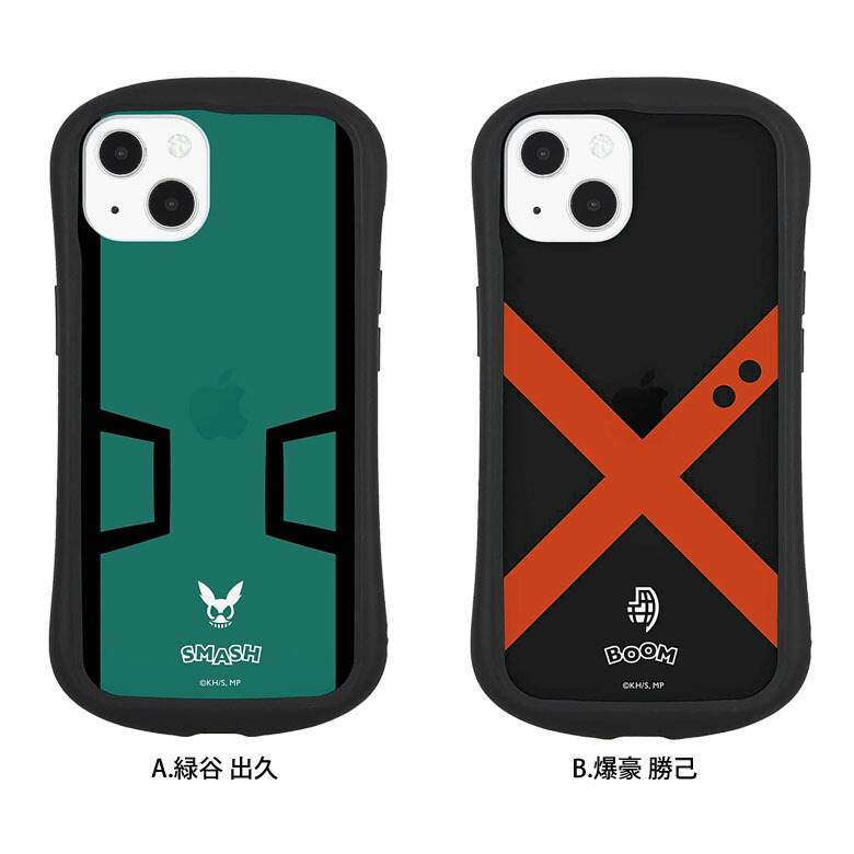 楽天市場】僕のヒーローアカデミア iPhone 13 クリアケース キズ防止