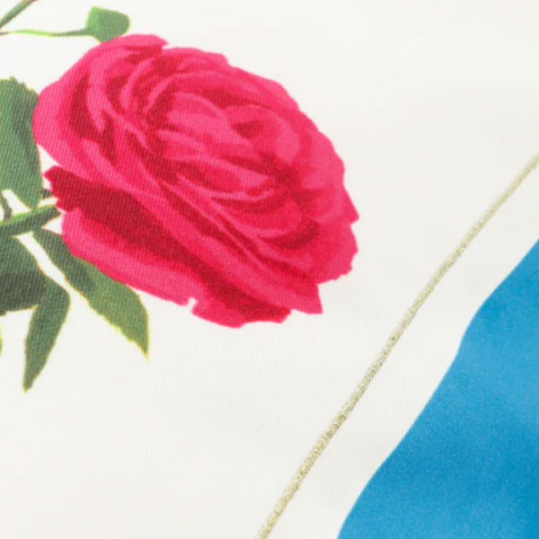 楽天市場】ルル メリー クッション カバー バラ レッド RURU MARY'S