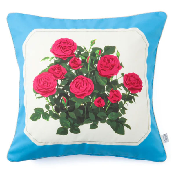 楽天市場】ルル メリー クッション カバー バラ レッド RURU MARY'S