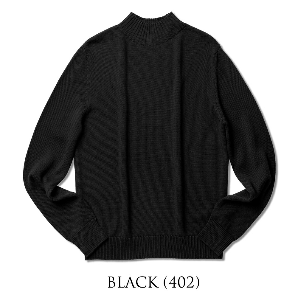 楽天市場】バフィー BAFY 4372 モックネックニット 7G ウール メンズ