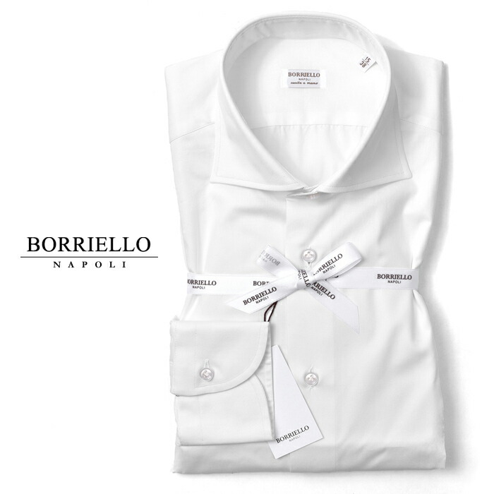 楽天市場】ボリエッロ BORRIELLO シャツ ホワイト 白 1016/2 ツイル