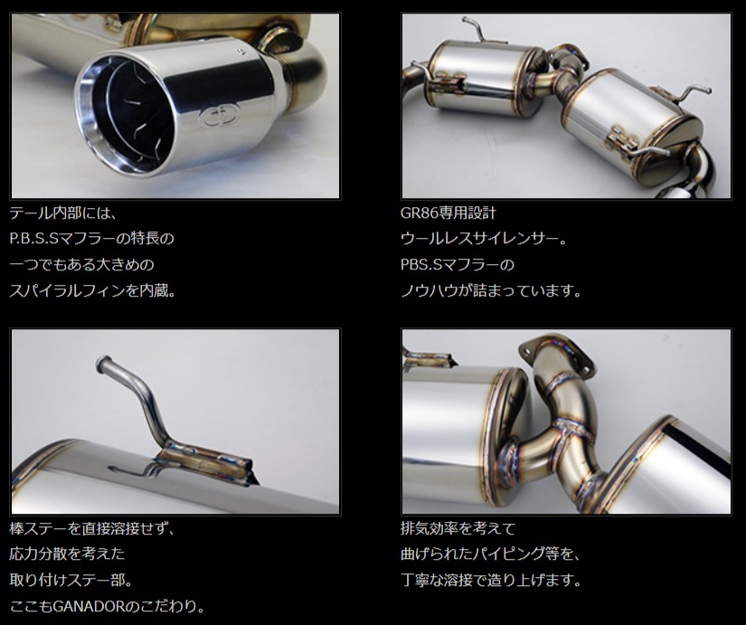 楽天市場】GANADOR ガナドール バーテックス スポーツ GR86 RZ SZ