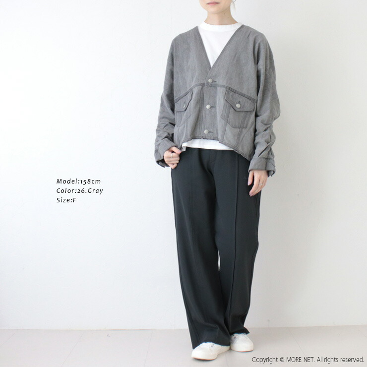 楽天市場】[40%OFF] アントゲージ Antgauge シャリ感8ozデニムVネックG