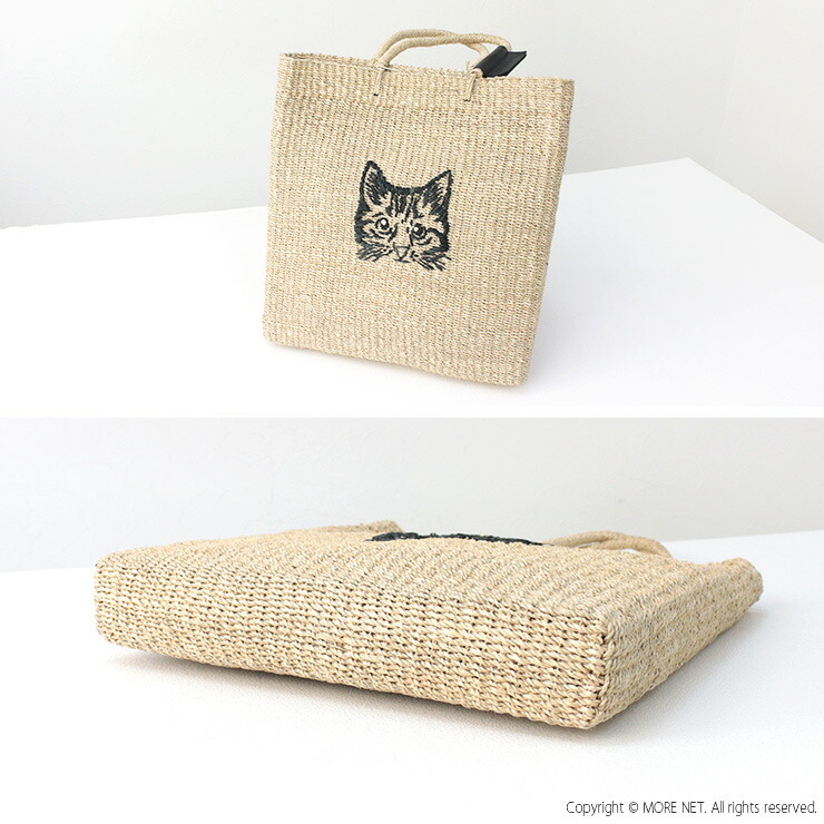 楽天市場】[40%OFF] バグマティ The Bagmati 猫刺繍かごバッグ BBK24