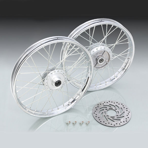 楽天市場】キタコ KITACO 509-1310100 スポークホイールキット