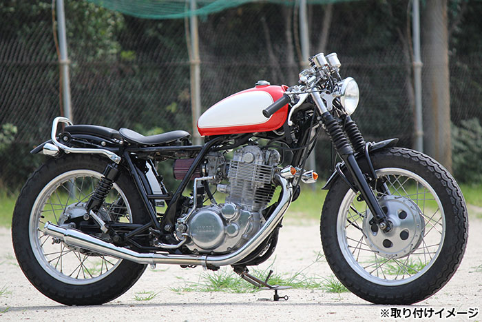 楽天市場】グッズ(GOODS) パイプワークフロントフェンダー SR400/500