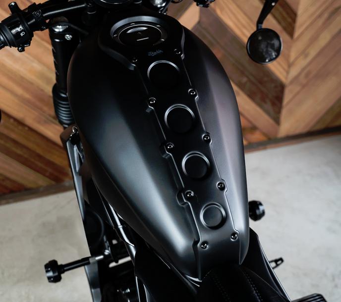 楽天市場】レブル250/300/500 タンクカバー ディアブロカスタム2 K