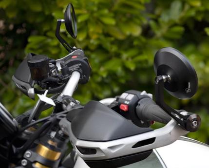 楽天市場】スクランブラー XE/XC用 Eマーク付き バーエンドミラー