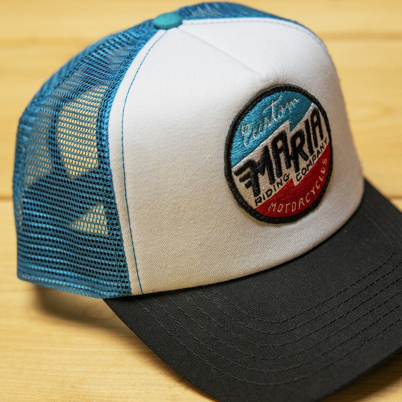 楽天市場】帽子 マリア ライディング カンパニー ブルー トラッカー