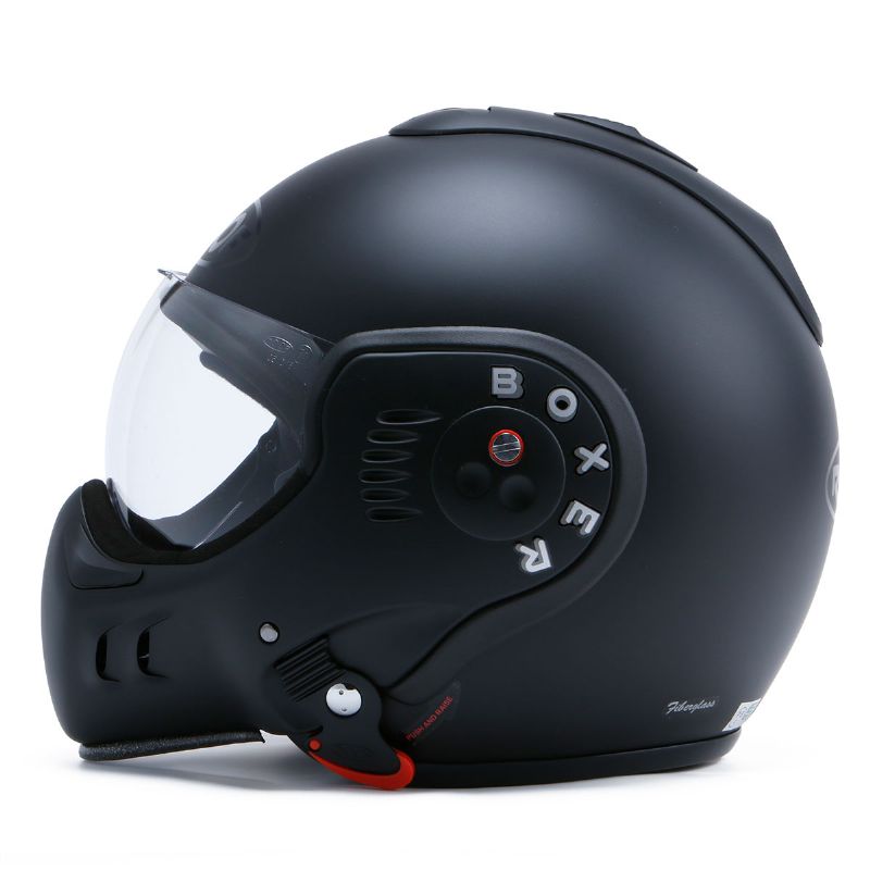 楽天市場】システム ルーフ BOXER V8 FULL BLACK バイク ヘルメット