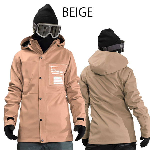 スノーボードウェア 24-25 ワコンゼロ WACON ZERO ベージュ M