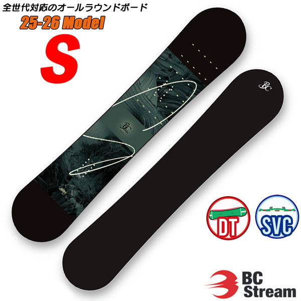楽天市場】25-26 ビーシーストリーム エス BC STREAM S スノーボード