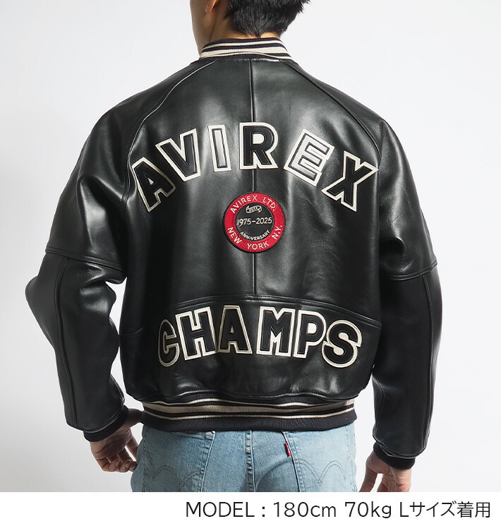 楽天市場】AVIREX アビレックス 50周年記念 レザージャケット 本革
