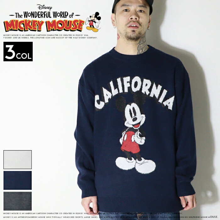 楽天市場】ディズニー（カラーネイビー）（ニット・セーター｜トップス