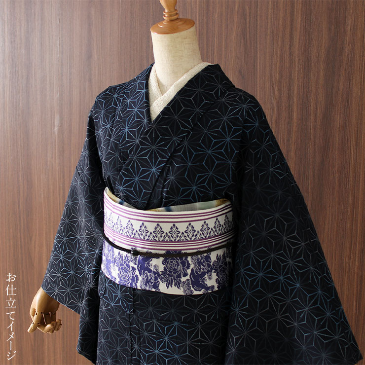 楽天市場】＼2点で3％OFFクーポン／[セオα] 浴衣 反物 麻の葉ぼかし