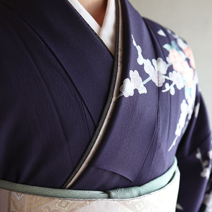 楽天市場】振袖用 [ 重ね衿 ] 4way 伊達衿 ヨーロピアン更紗 × あられ