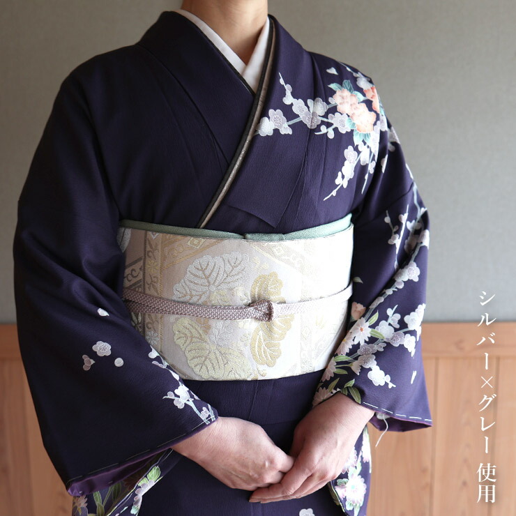 楽天市場】振袖用 [ 重ね衿 ] 4way 伊達衿 ヨーロピアン更紗 × あられ