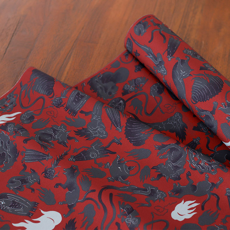 楽天市場】[撫松庵 洗える 長襦袢] 妖怪シルエット (104-160-501 45