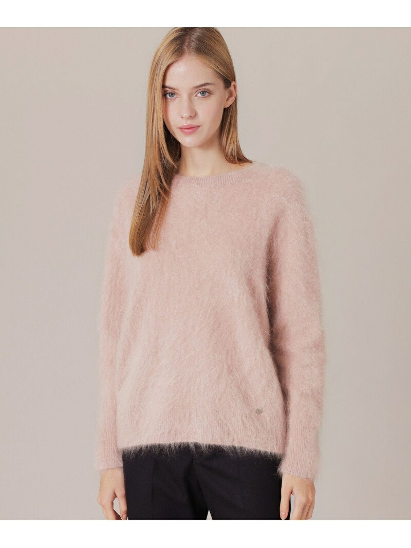 楽天市場】【SALE／27%OFF】ファーカシミヤニットプルオーバー