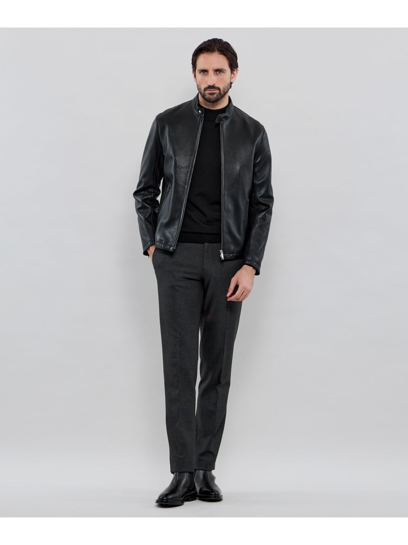 マッキントッシュロンドン ラムレザージャケット Weather proofed