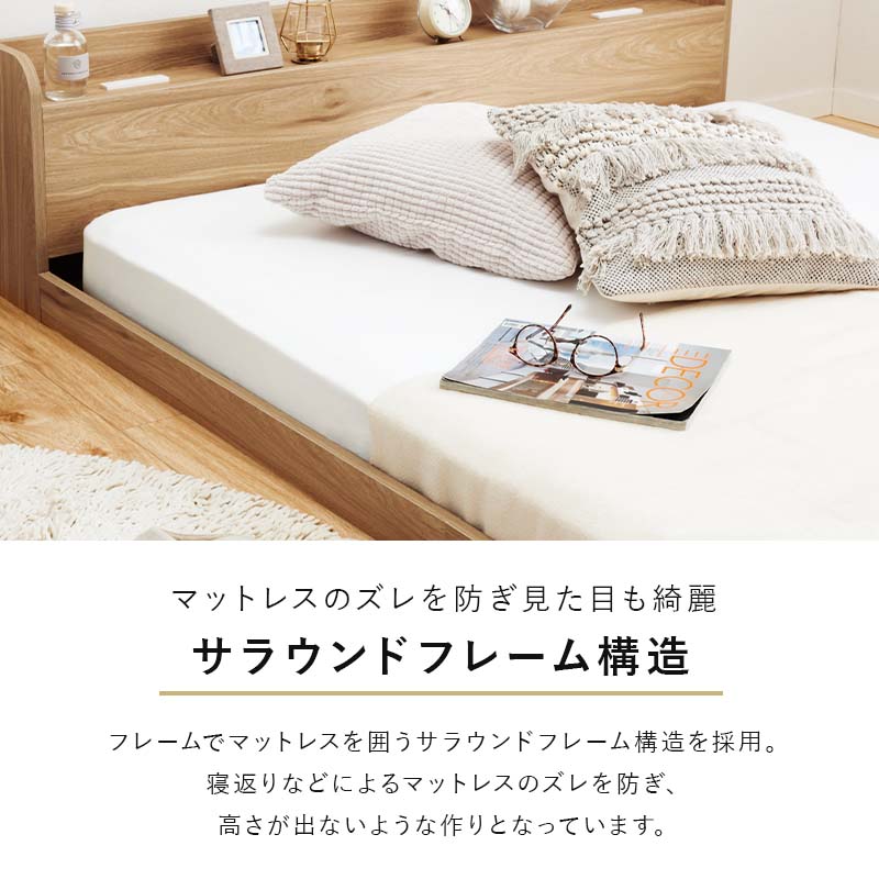 楽天市場】☆最安挑戦！☆【在庫限り】フロアベッド フレームのみ