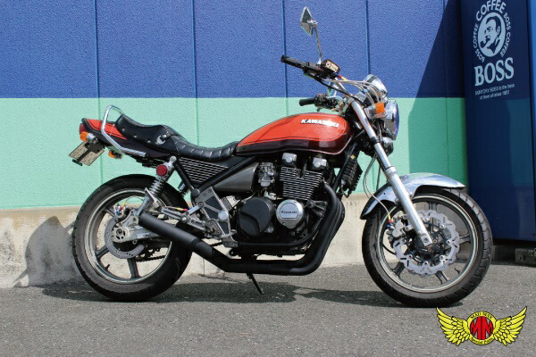 楽天市場】MADMAX製 機械曲げショート管マフラー ゼファー400/χ(ZR400C