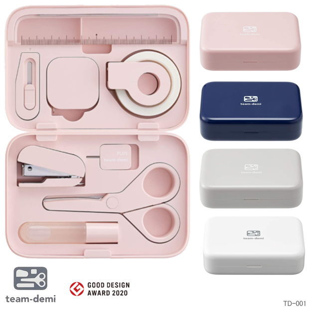 楽天市場】【楽天1位】チームデミ 持ち運びが可能な高機能おしゃれ文具