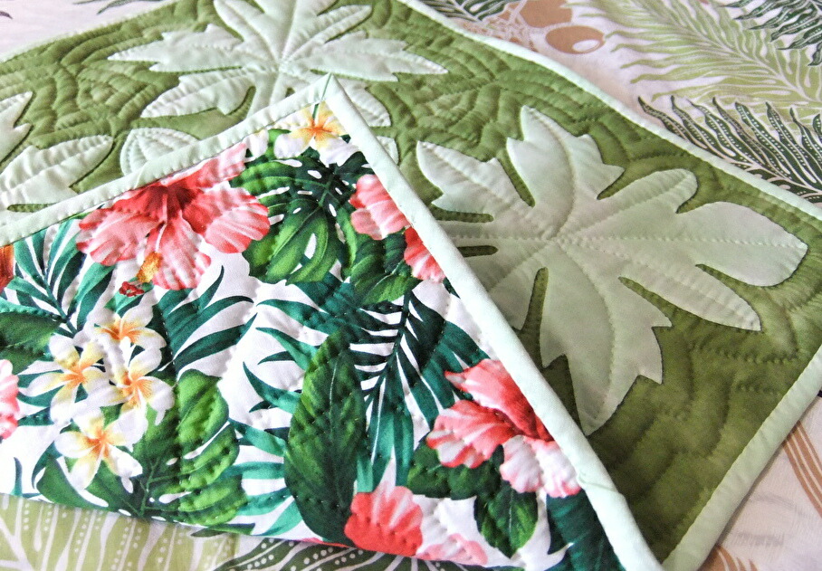 楽天市場】【ハワイアンキルトに挑戦！】憧れのタペストリー作成キット