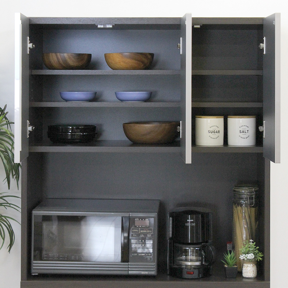 楽天市場】高橋木工所 エイク ダイニングボード 食器棚 60 完成品 【幅